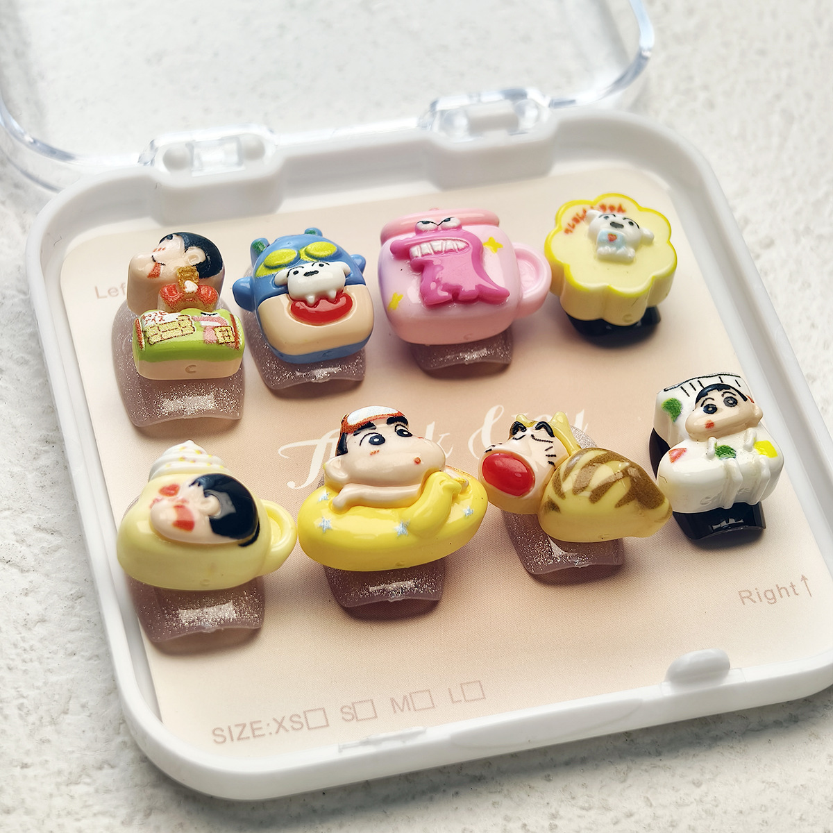 20Pcs Resin Mini Crayon Shin-c - Art Craft Japan 评论和价格