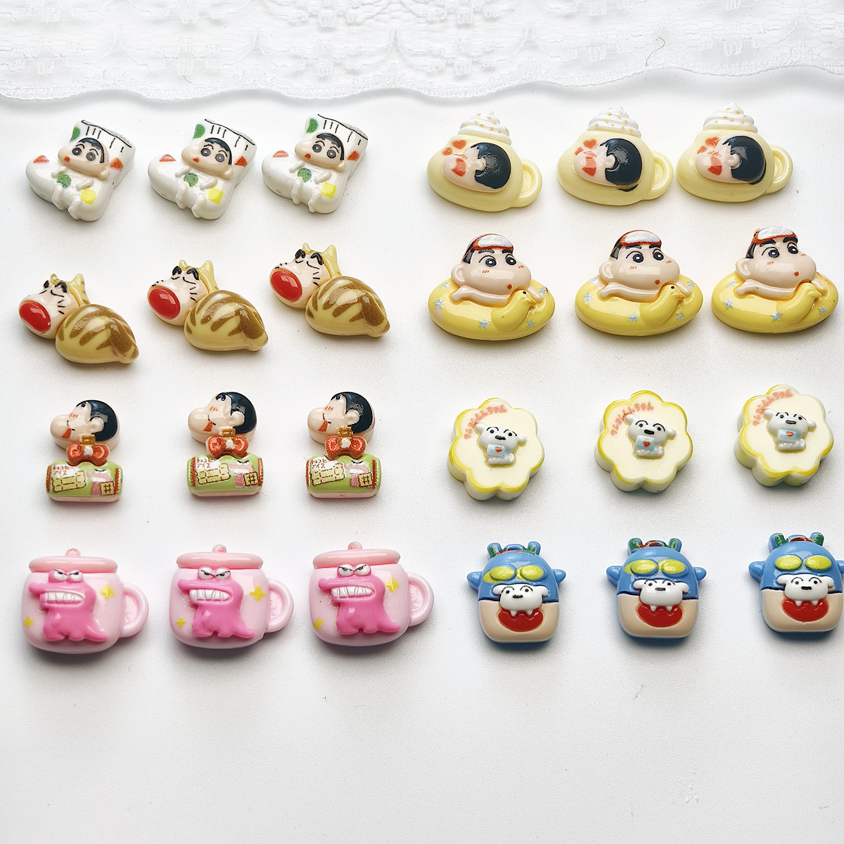 20Pcs Resin Mini Crayon Shin-c - Art Craft Japan 评论和价格
