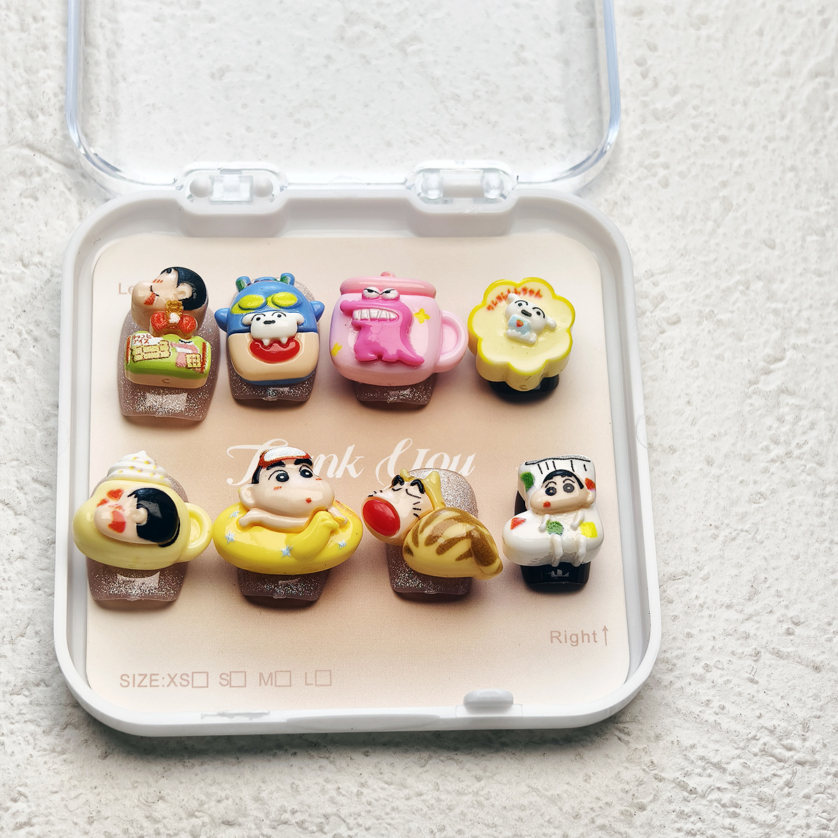 20Pcs Resin Mini Crayon Shin-c - Art Craft Japan 评论和价格