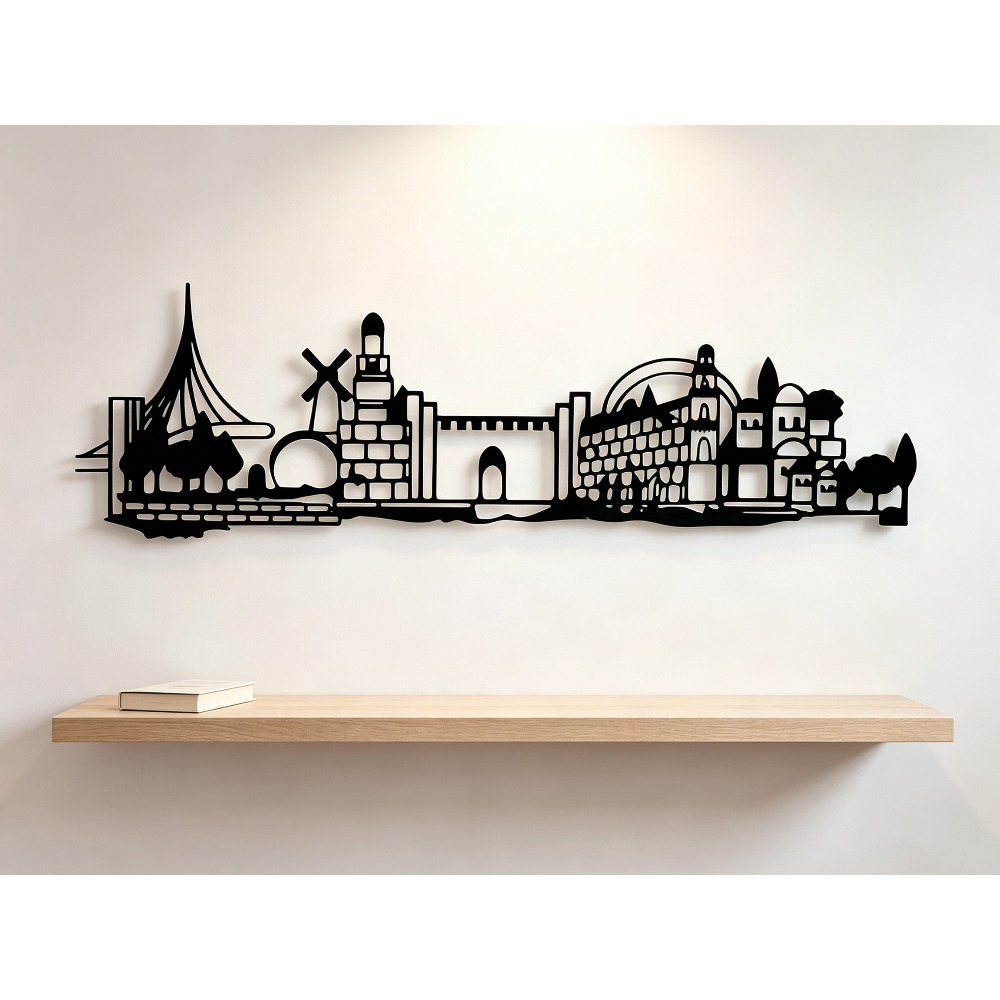CIFBUY Metal Wall Art Jerusale - Art & Craft Activities For Toddlers 评论和价格
