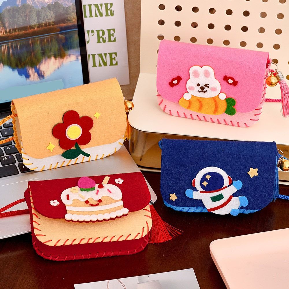 Cute Felt Felt Bag Making Kit  - Art Craft For Kindergarten 评论和价格