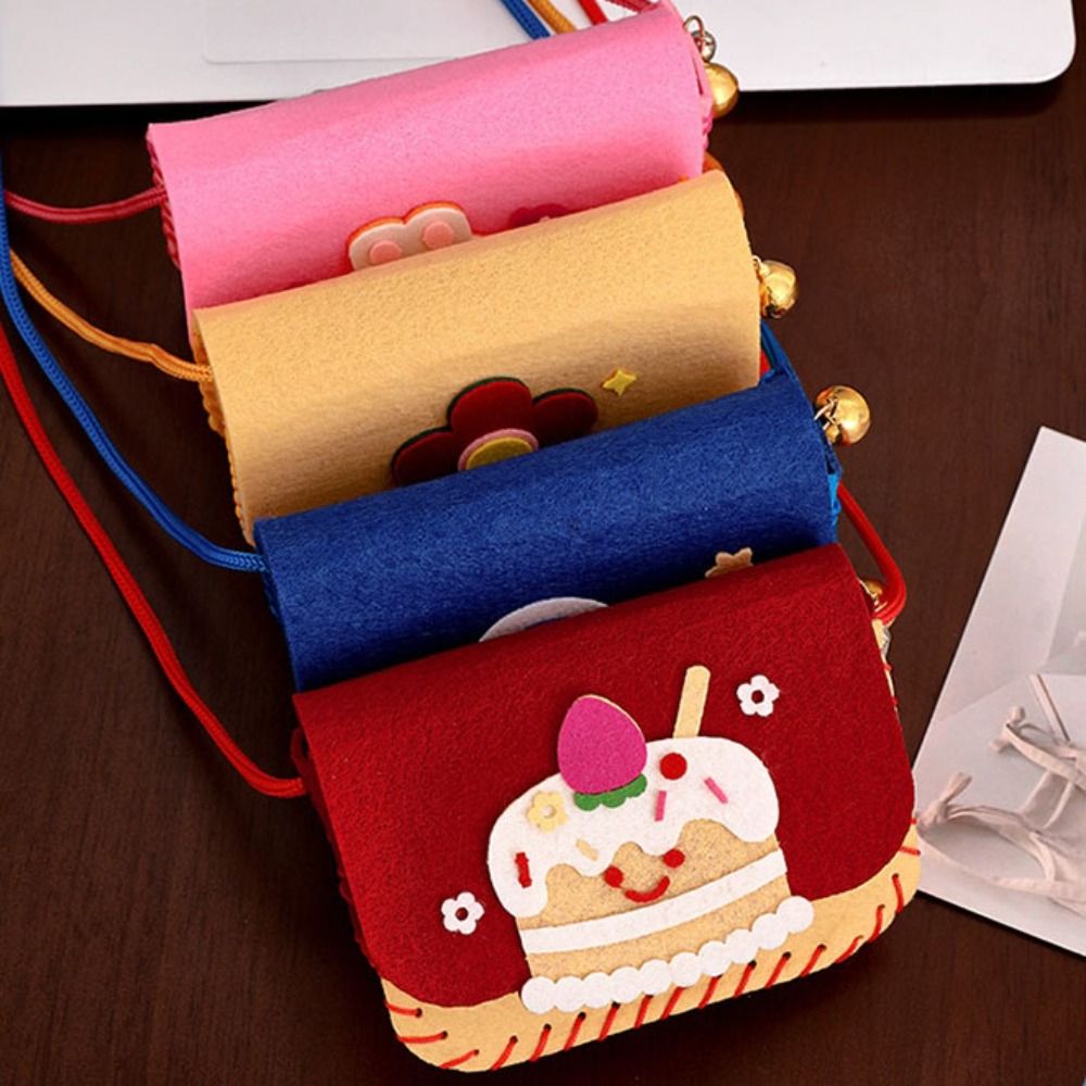 Cute Felt Felt Bag Making Kit  - Art Craft For Kindergarten 评论和价格