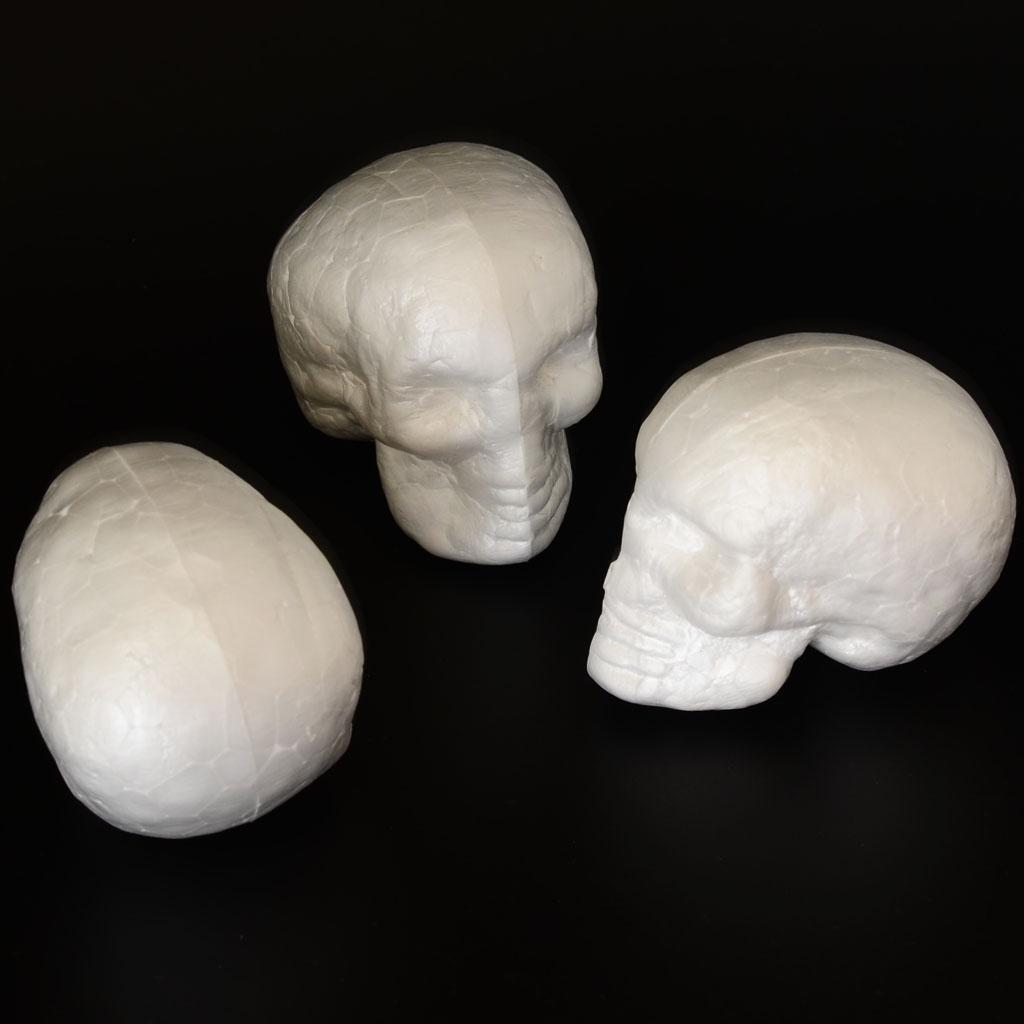 Moldable Craft Foam Skull Shap - Art Craft For Kindergarten 评论和价格