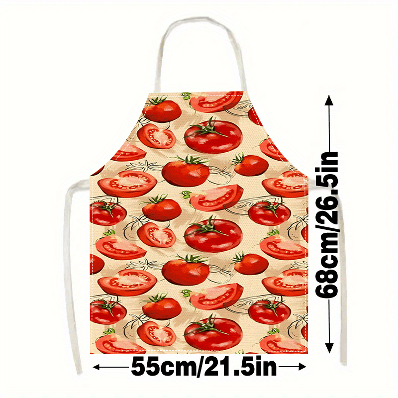 1pc Tomato Apron Red Vegetable - Art Craft Vegetables 评论和价格