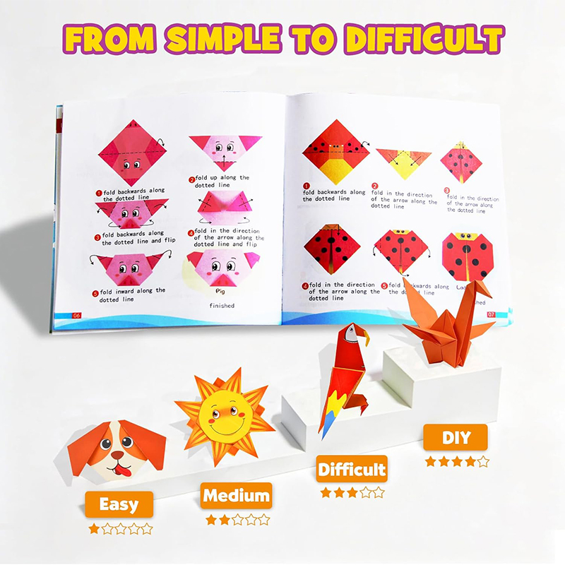 Origami Paper Craft Kits Guidi - Art Craft Books 评论和价格