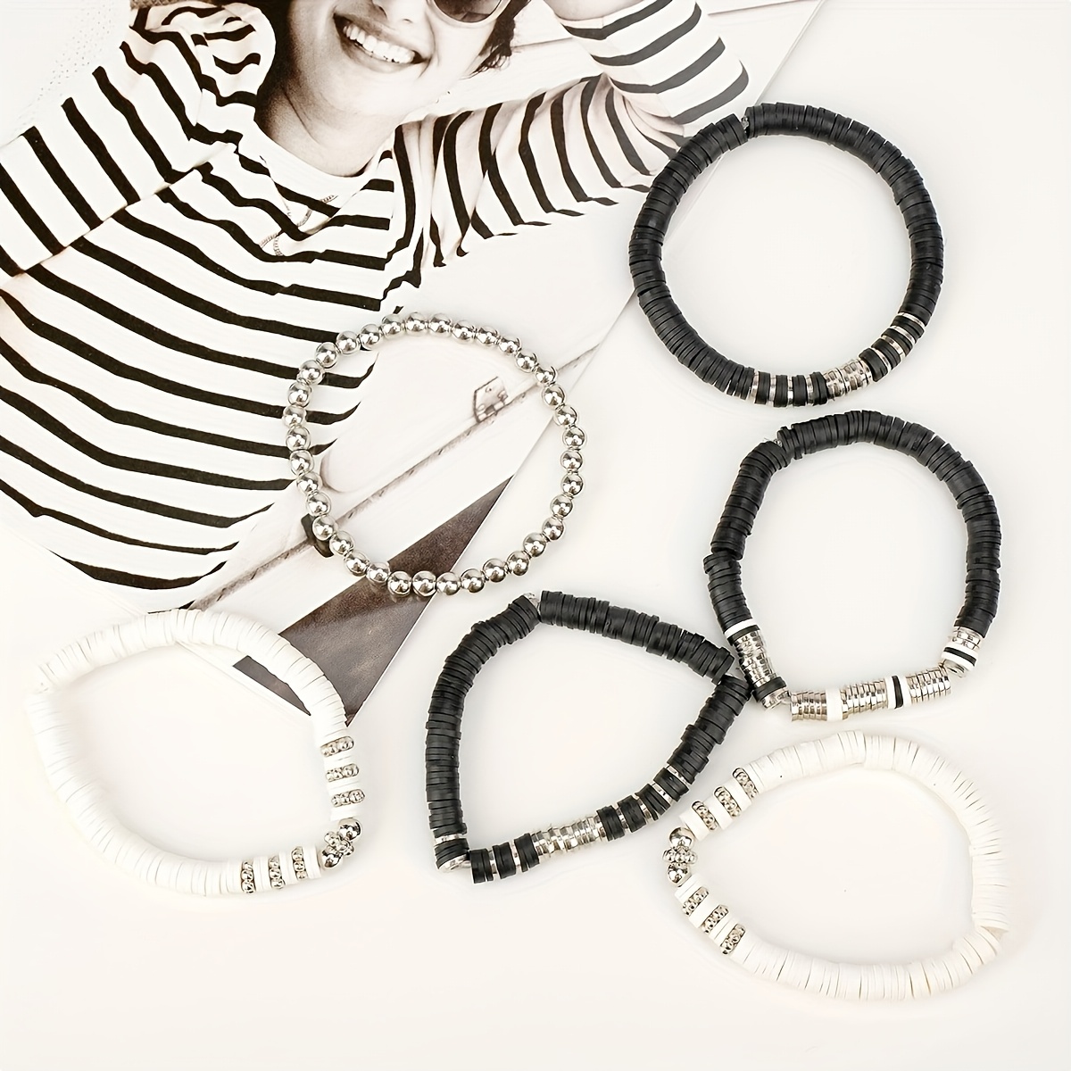 3000pcs Clay Bead Bracelet Set - Art Craft Clay 评论和价格