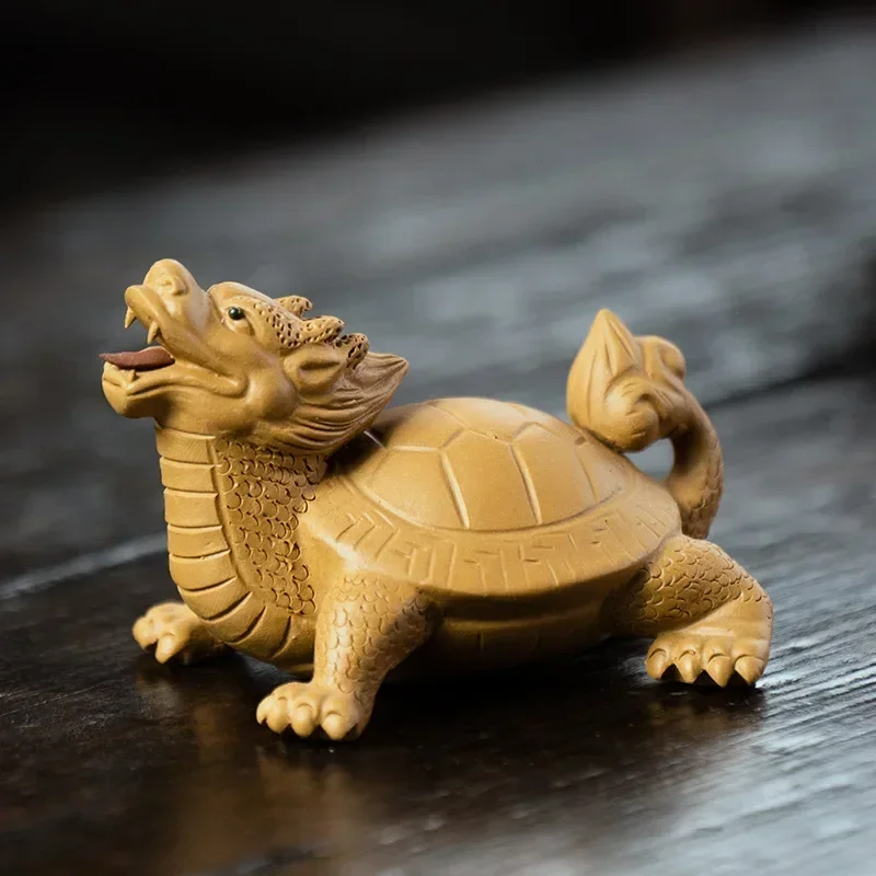 Yixing Purple Clay Art Tea Pet - Art Craft Clay 评论和价格