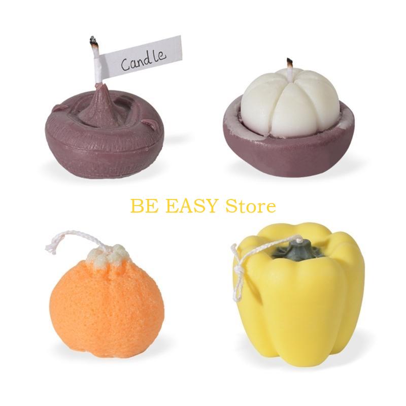 E28F DIY Candle Silicone Mold  - Art Craft Vegetables 评论和价格