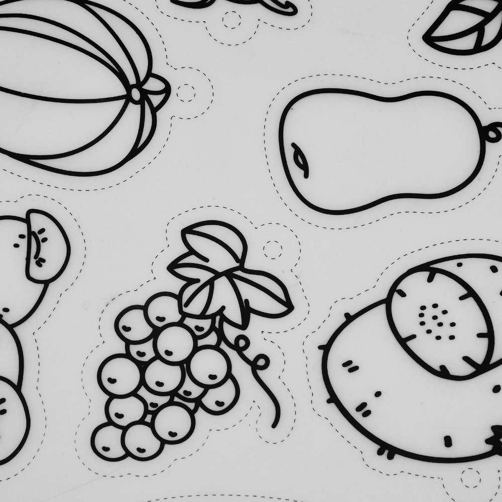 8pcs Fruit Vegetable Pattern H - Art Craft Vegetables 评论和价格
