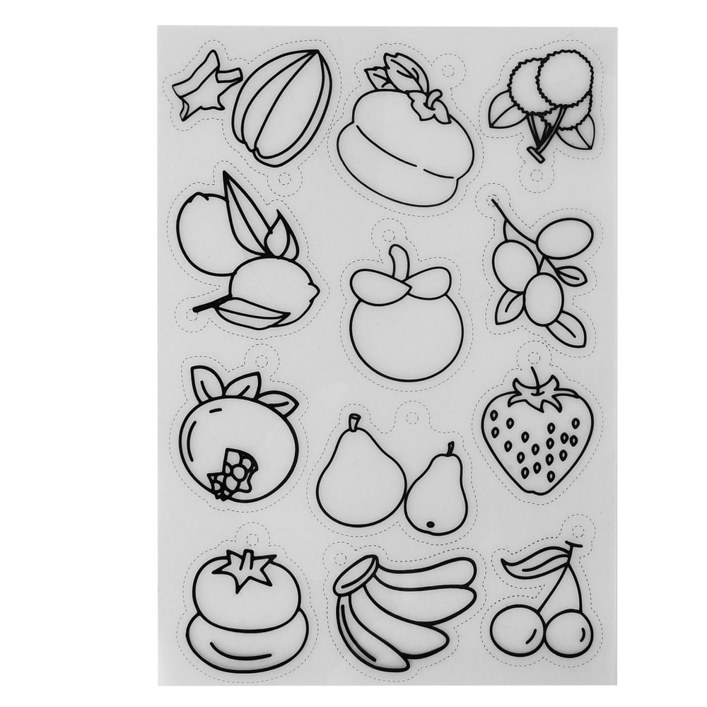 8pcs Fruit Vegetable Pattern H - Art Craft Vegetables 评论和价格