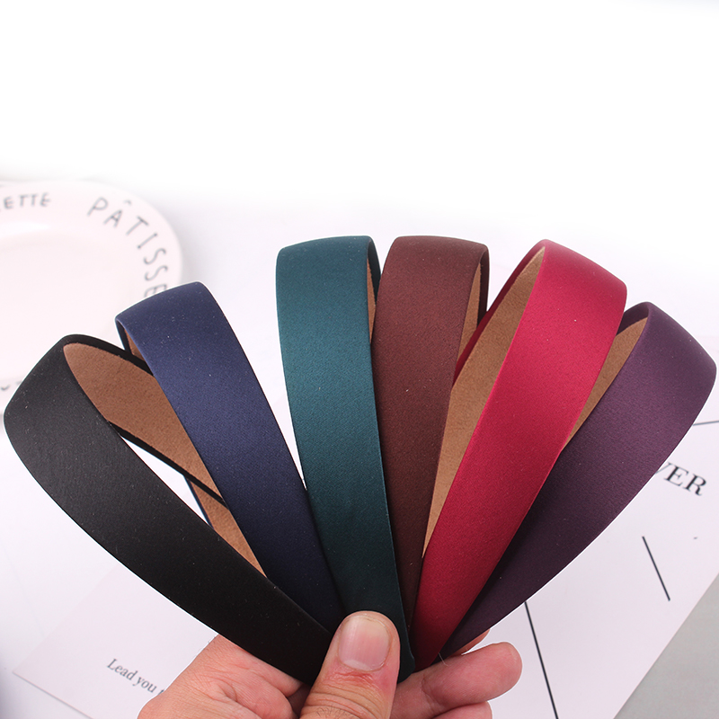 3/set Matte Satin Headband DIY - Art And Craft Hair 评论和价格