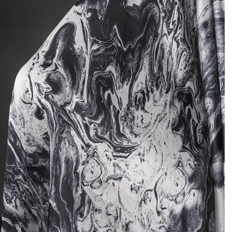 Black Chiffon Fabric Ink Paint - Silk Painting Dye 评论和价格