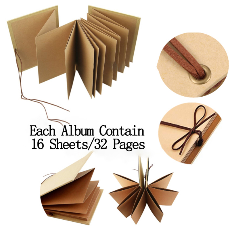 16 Sheets Folding DIY Photo Al - Art Craft Books 评论和价格