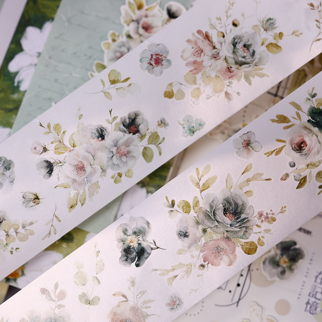 XiaoBaiJia Studio Vintage Soft - Washi Tape Rolls 评论和价格