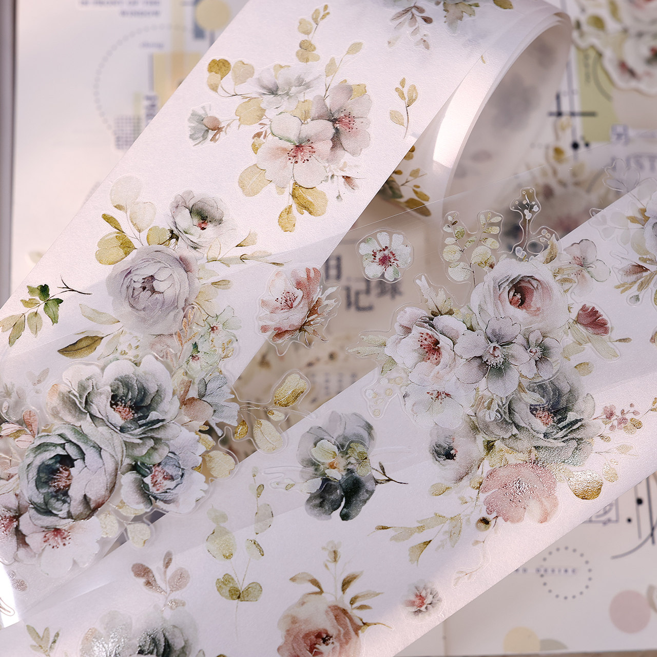 XiaoBaiJia Studio Vintage Soft - Washi Tape Rolls 评论和价格