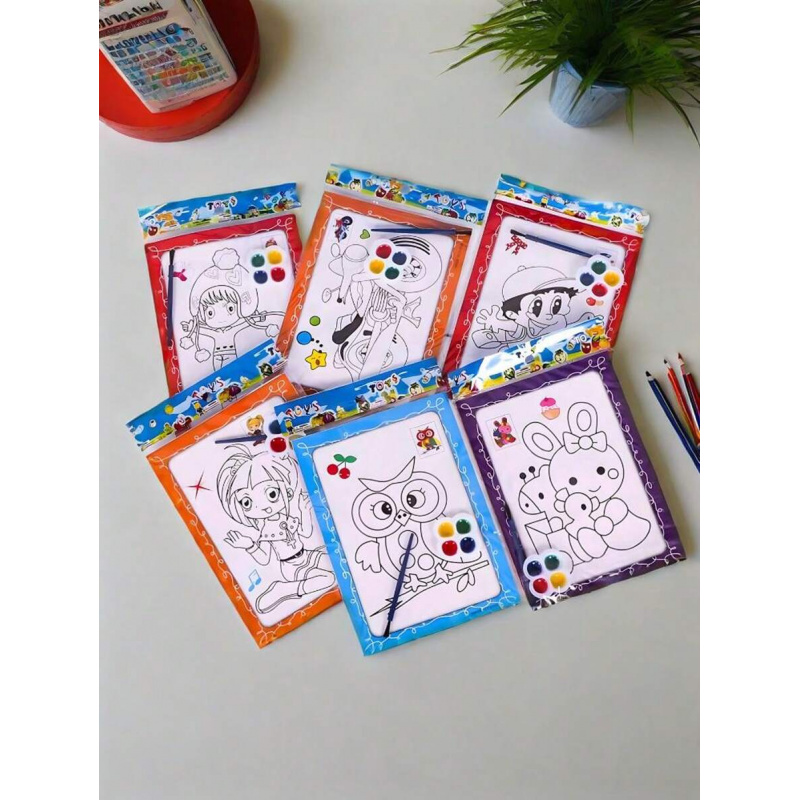 Watercolor Painting Coloring B - Art Craft Books 评论和价格