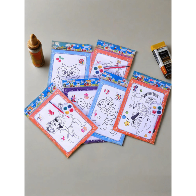 Watercolor Painting Coloring B - Art Craft Books 评论和价格