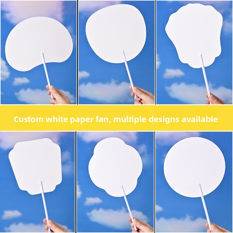 DIY Hand-Painted Fan Paper for - Art Craft For Kindergarten 评论和价格