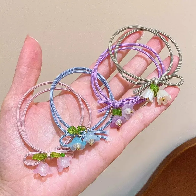 4 Pieces of Bell orchid Headba - Art And Craft Hair 评论和价格