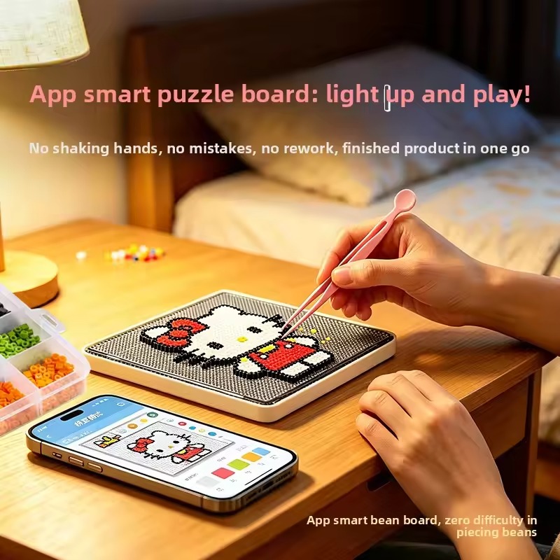 USB Powered LED Fuse Beads Cra - Art Craft Board 评论和价格