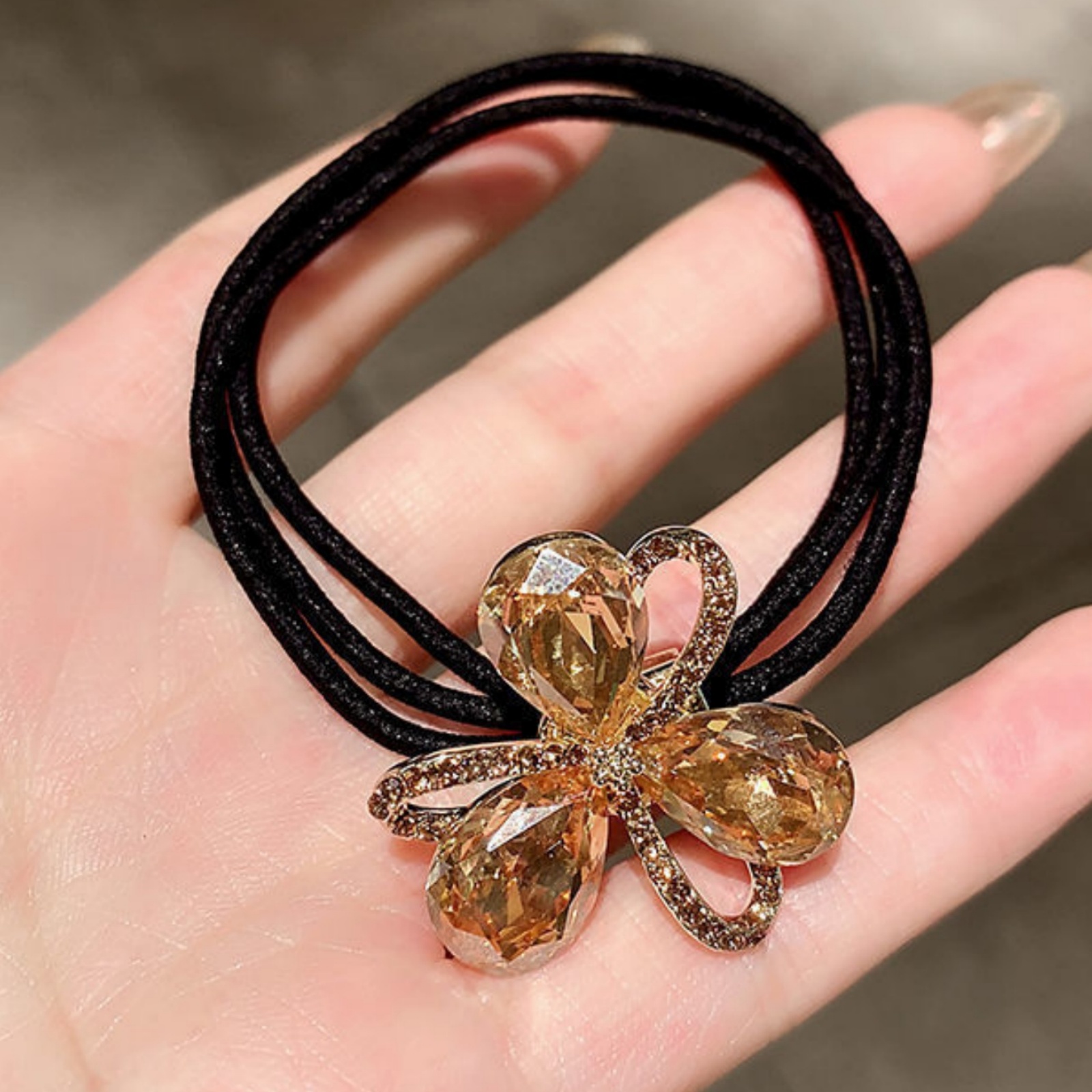 1PC New Flash Diamond Flower H - Art And Craft Hair 评论和价格