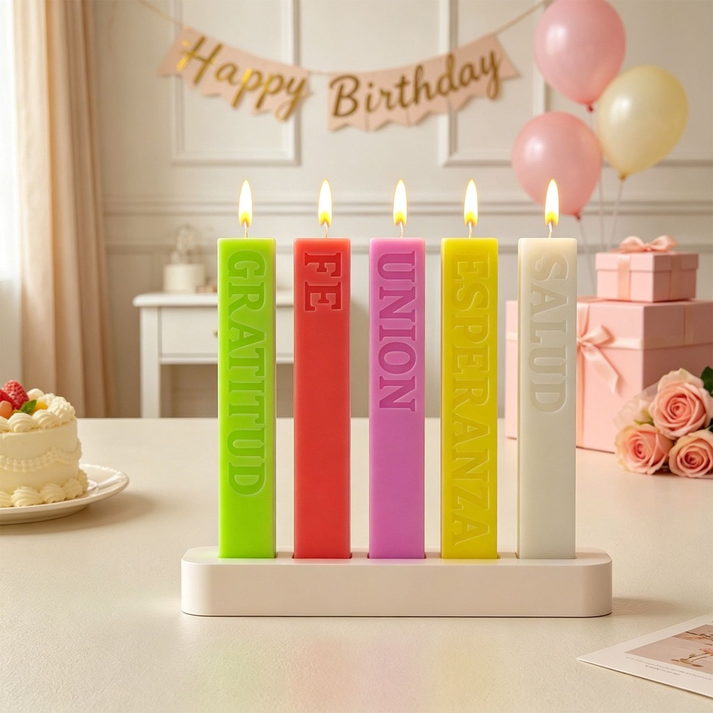 Long Strip Candle Mold Stable  - Art Craft Course 评论和价格