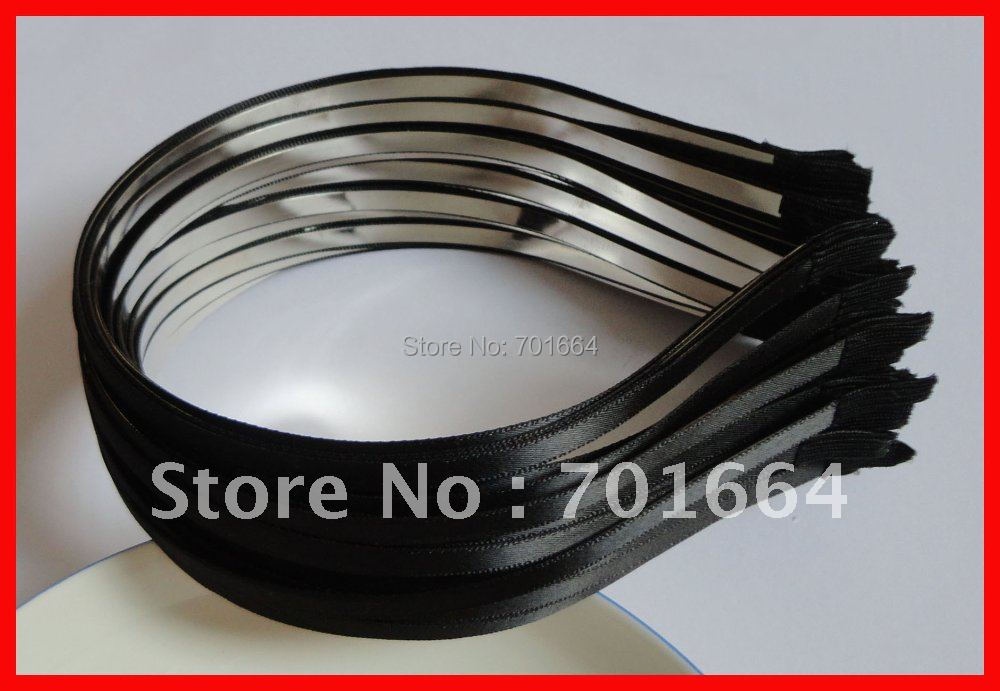 10PCS 5mm Black Satin Ribbon C - Art And Craft Hair 评论和价格