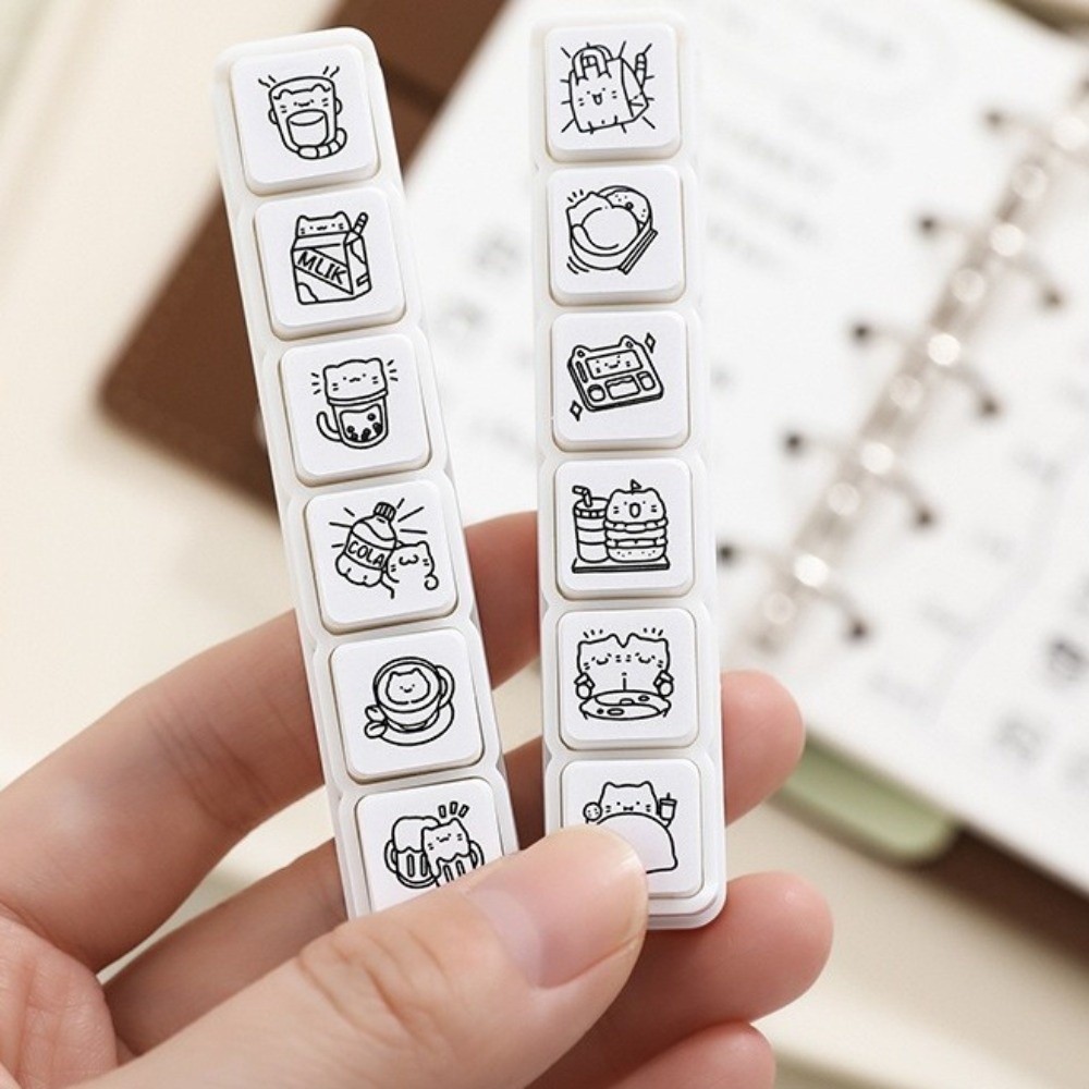 6pcs Cute Design Cat Emotion S - Art Craft Board 评论和价格