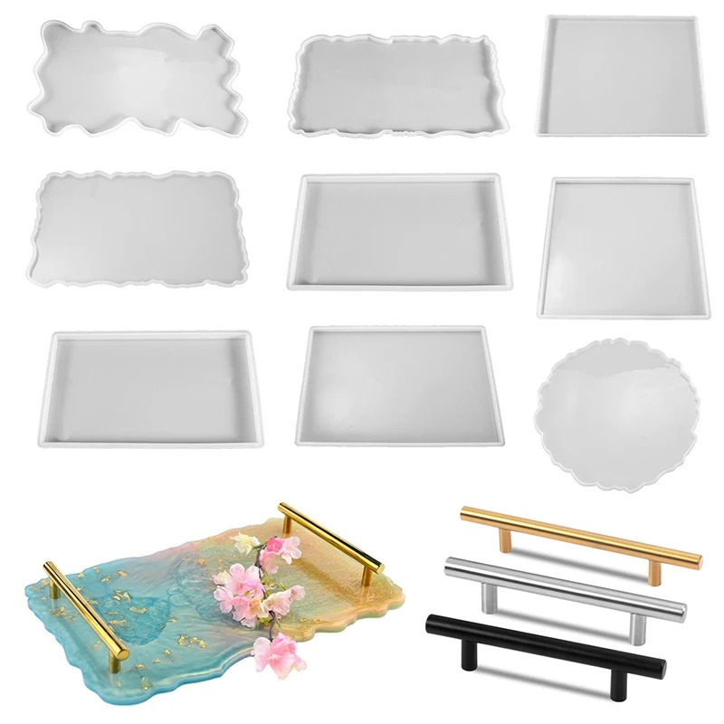 Tray Epoxy Resin Silicone Mold - Art Craft Board 评论和价格