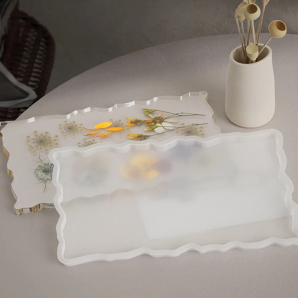 Tray Epoxy Resin Silicone Mold - Art Craft Board 评论和价格