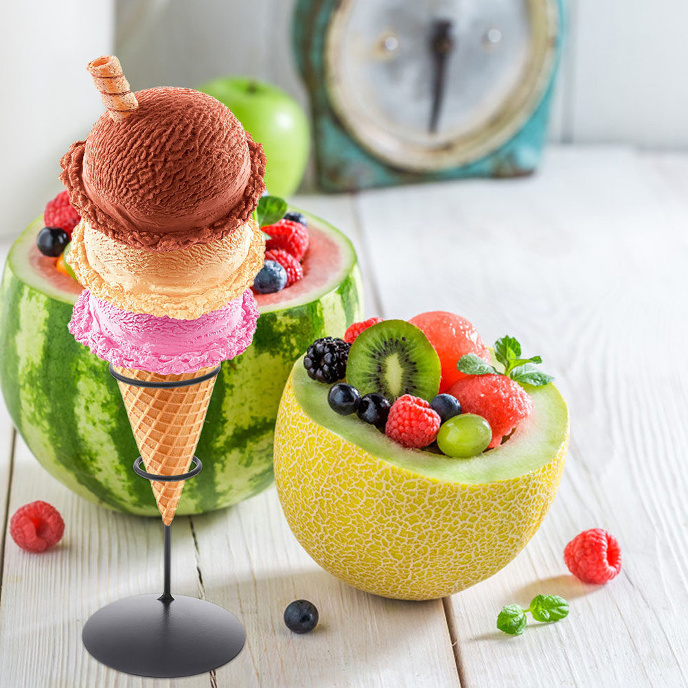 4Pcs Tabletop Ice Cream Stand  - Art Craft Ice Cream 评论和价格