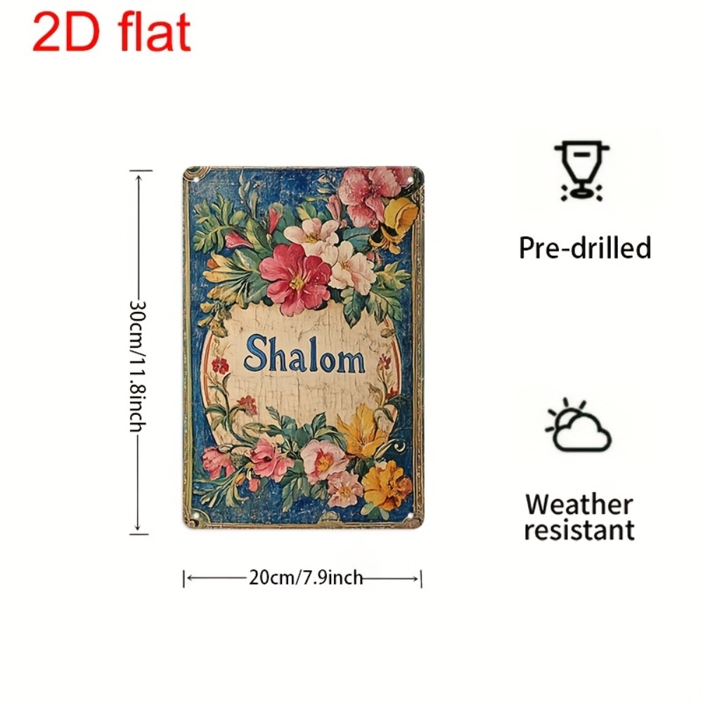 CIFBUY Vintage Floral Shalom A - Art & Craft Activities For Toddlers 评论和价格