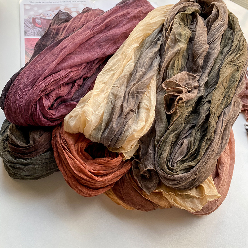 VREOVOR Retro Ethnic Style Sca - Silk Painting Dye 评论和价格