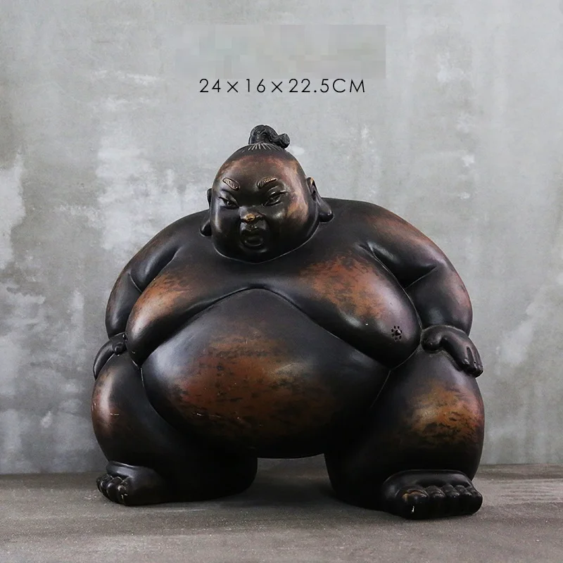 Japanese Sumo Figure Figurine  - Art Craft Japan 评论和价格
