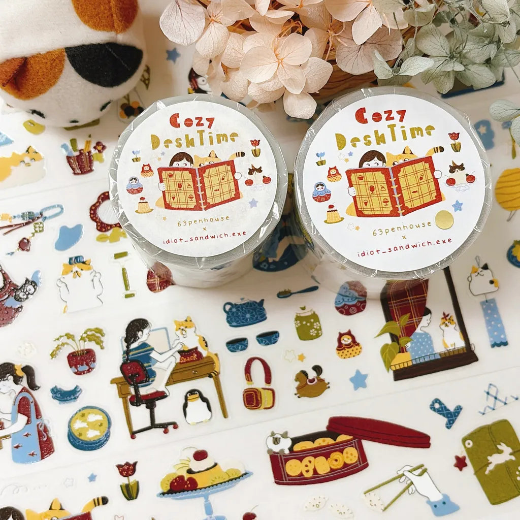63penhouse Vintage Starry Whis - Washi Tape Rolls 评论和价格