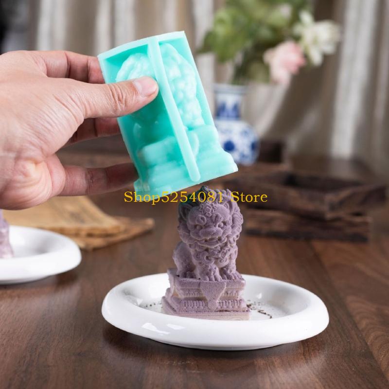 AXYC Safe Chinese Lions Silico - Art Craft Ice Cream 评论和价格
