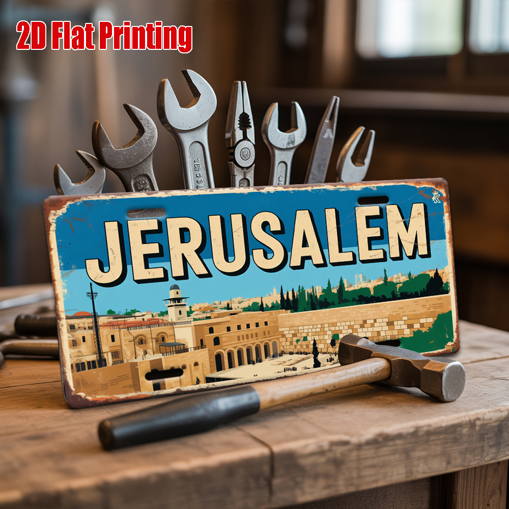 CIFBUY Vintage Jerusalem Citys - Art & Craft Activities For Toddlers 评论和价格