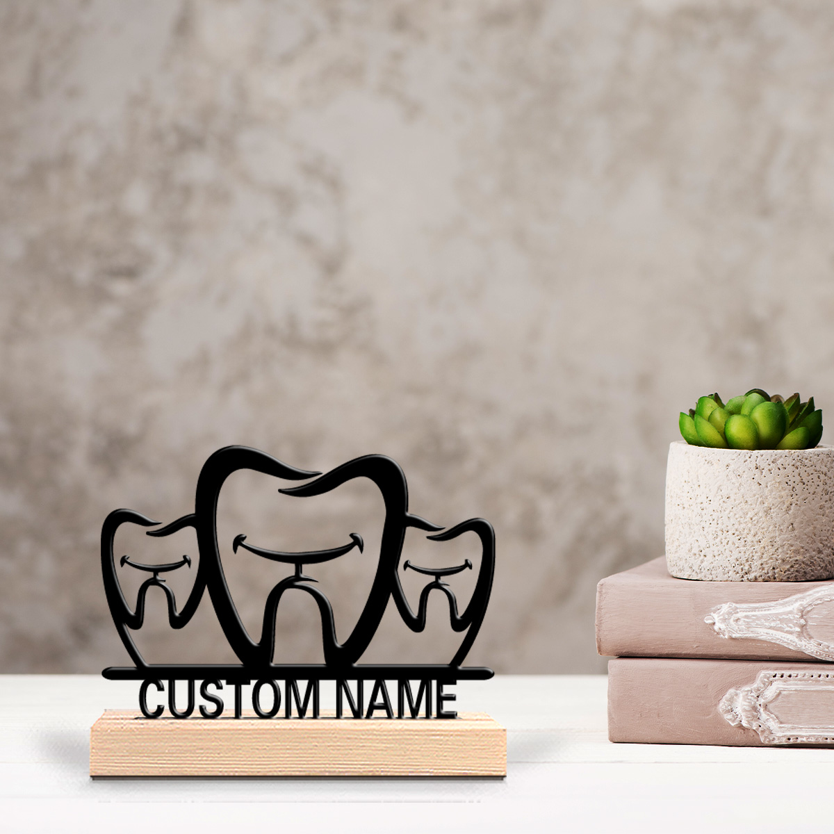 1pc Simple teeth Personalized  - Art Craft Names 评论和价格
