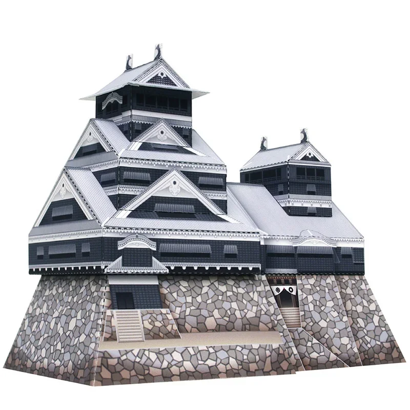 Japan Kumamoto Castle Folding  - Art Craft Japan 评论和价格