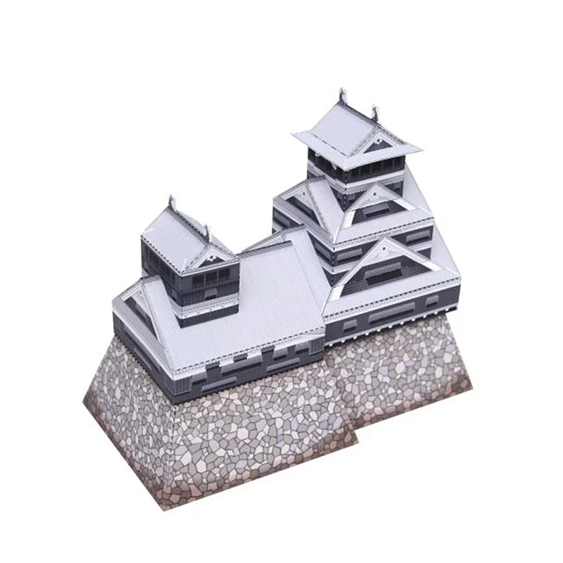Japan Kumamoto Castle Folding  - Art Craft Japan 评论和价格