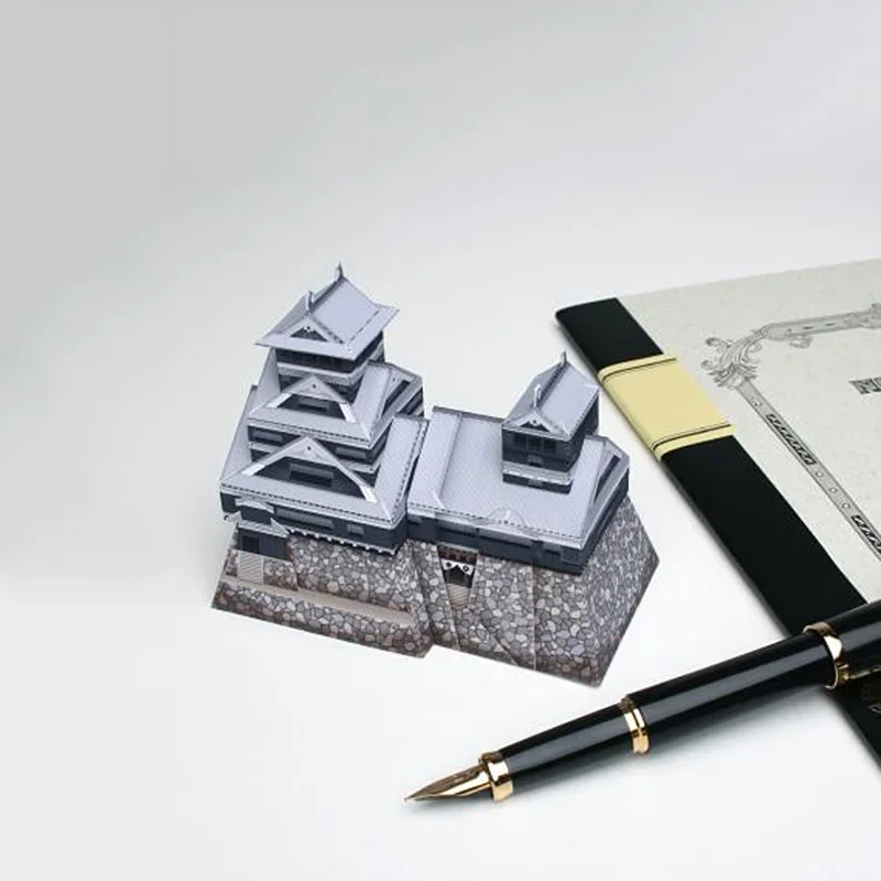 Japan Kumamoto Castle Folding  - Art Craft Japan 评论和价格