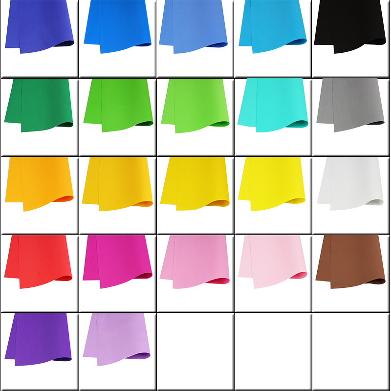 10 Sheets Multicolor EVA Foam  - Art Craft For Kindergarten 评论和价格